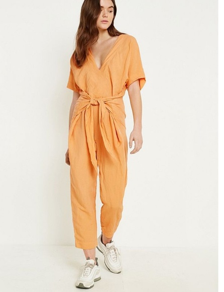 free people linen jumpsuit